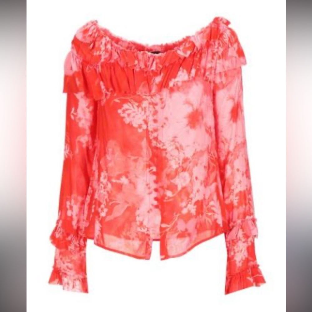 PINKO CIOBIN BLOUSE Size IT42 / US 6